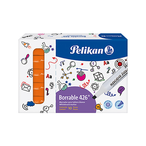 MARCADOR PELIKAN 426 NARANJA
