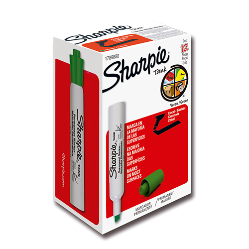 MARCADOR SHARPIE TANK VERDE