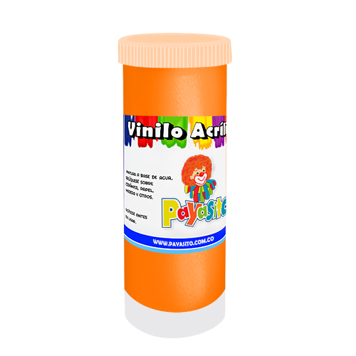 VINILO PAYASITO 125 GR NARANJA