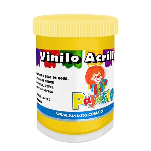 VINILO PAYASITO 80 GR AMARILLO
