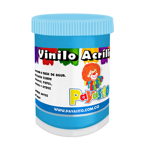 VINILO PAYASITO 80 GR AZUL CLARO