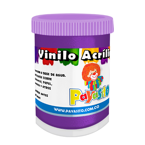 VINILO PAYASITO 80 GR MORADO