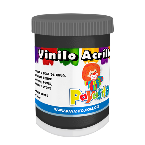 VINILO PAYASITO 80 GR NEGRO