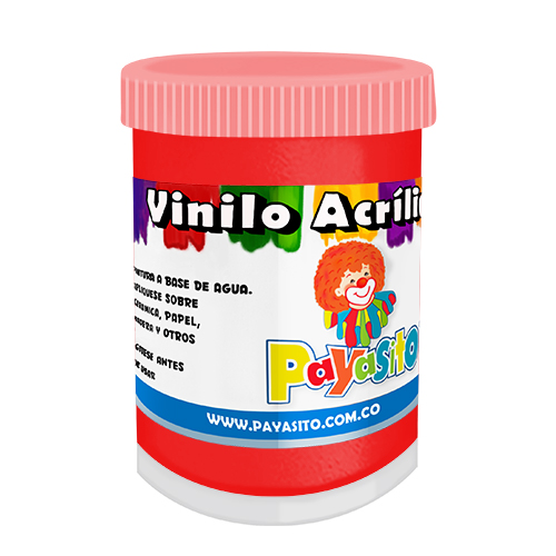 VINILO PAYASITO 80 GR ROJO