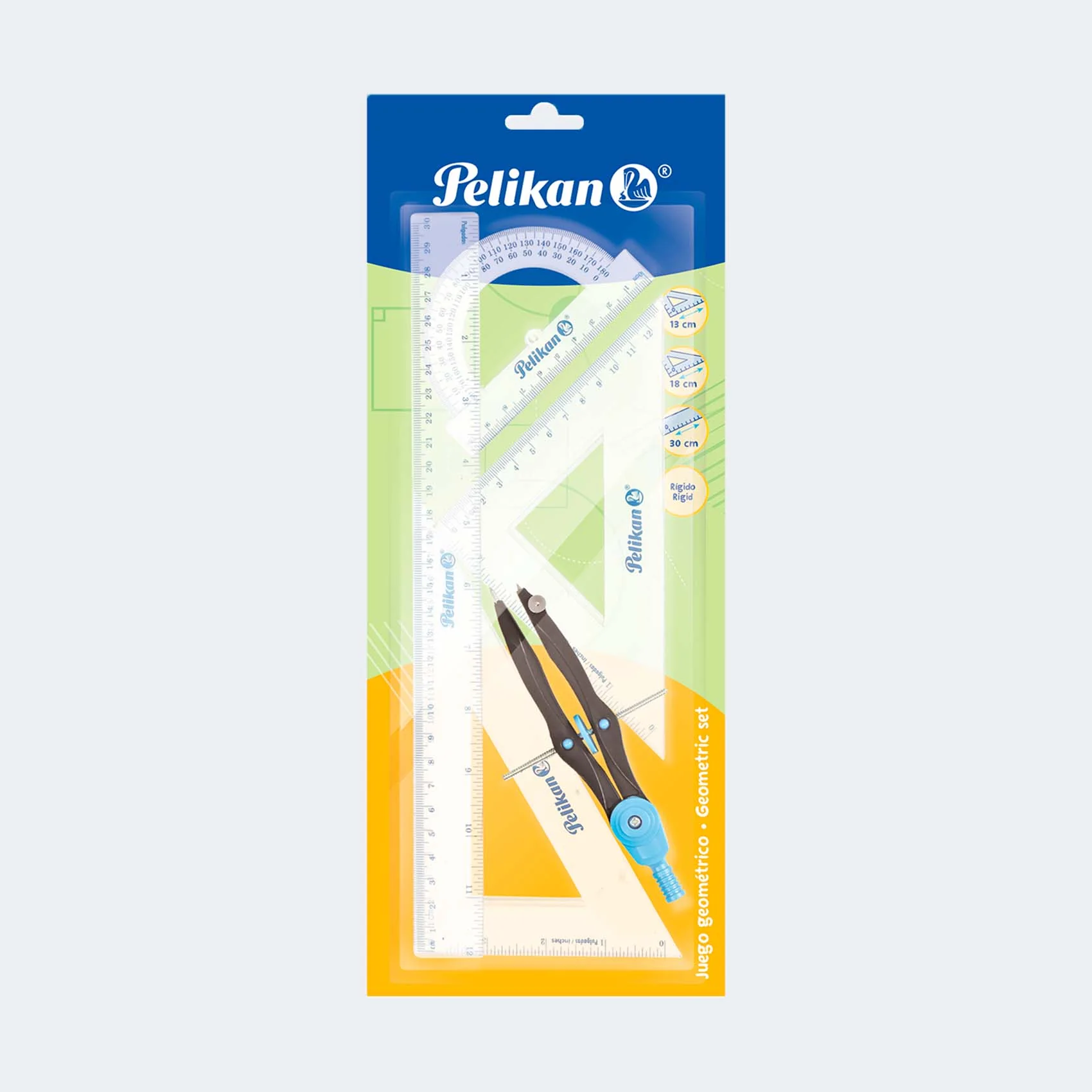 J128-JUEGO GEOMETRICO PELIKAN 5PZ