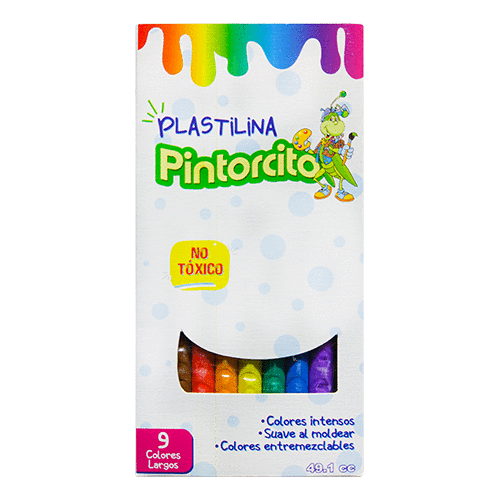 P197-PLASTILINA PINTORCITO 9 LARG