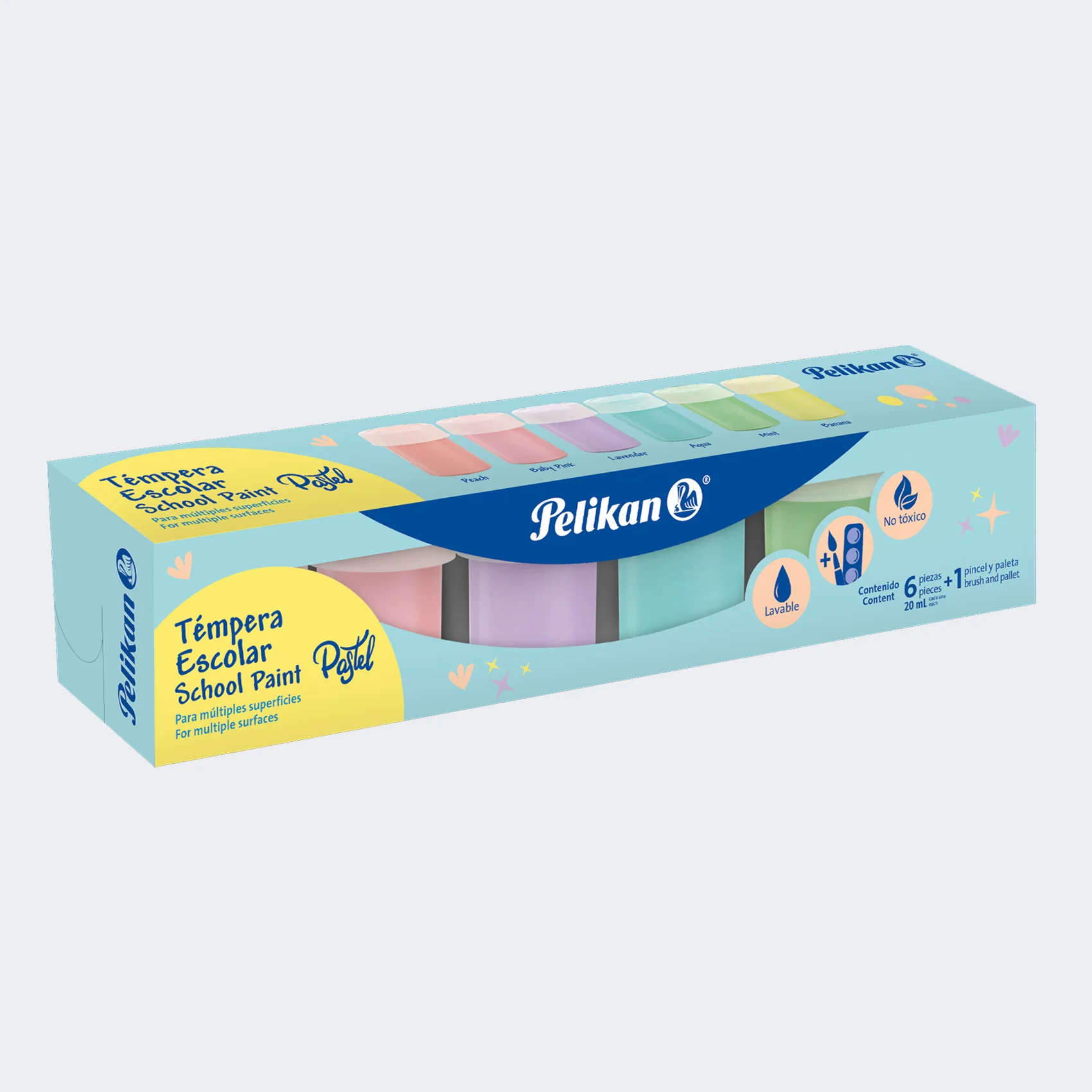 T099-TEMPERA PELIKAN PASTEL C 6