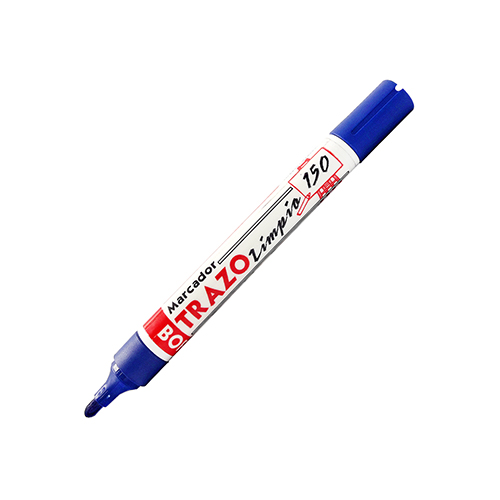 M215-MARCADOR TRAZO LIMPIO-AZUL