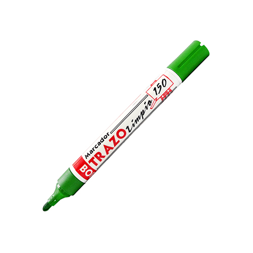 M215-MARCADOR TRAZO LIMPIO-VERDE